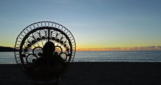 Coucher de soleil sur MBouanatsa