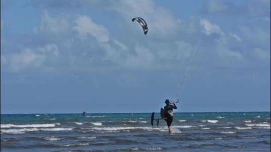 Kite à Bambo Ouest