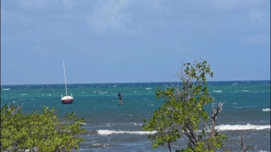 Kite à Bambo Ouest