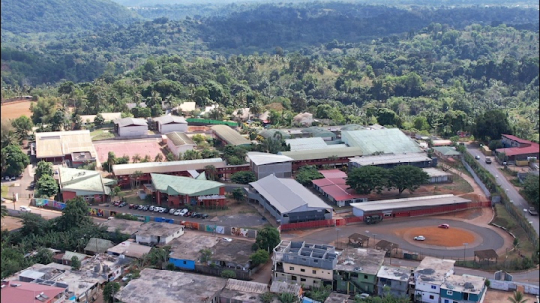 Lycée de Kahani vu du ciel