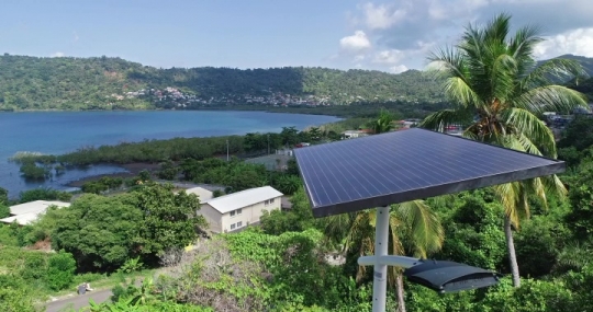 Panneaux solaires à KaniBe