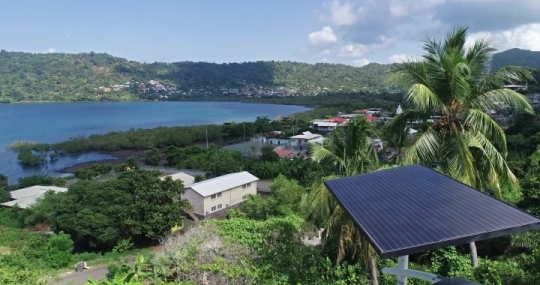 Panneaux solaires à KaniBe