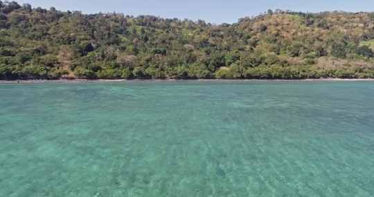 Platier de M'Bouanatsa vu par drone
