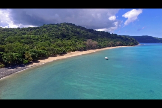 Site de Ngouja par drone