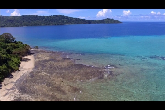 Site de Ngouja par drone