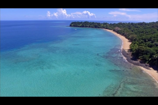 Site de Ngouja par drone