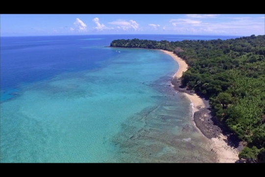 Site de Ngouja par drone