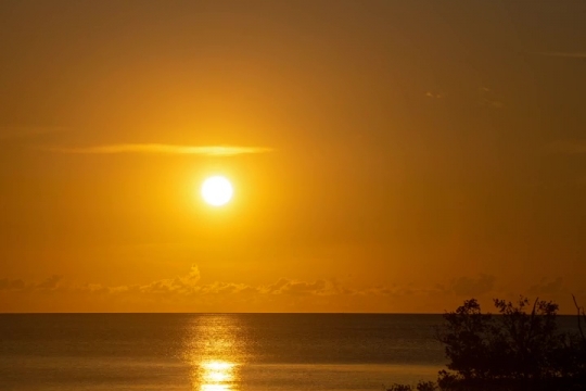 Timelapse - Coucher de soleil dans le sud