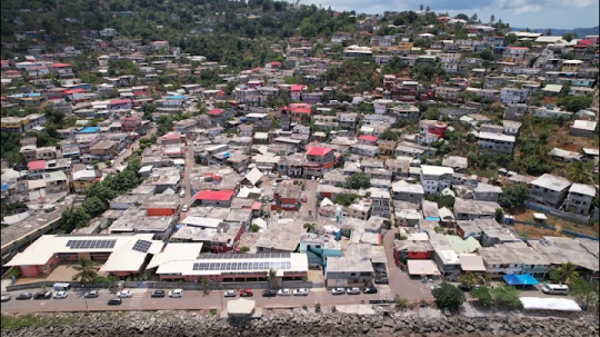 Urbanisme de Sada vu du ciel