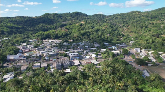Village de Chirongui vu du ciel
