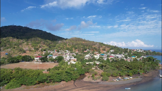 Village de Hagnoundrou par drone