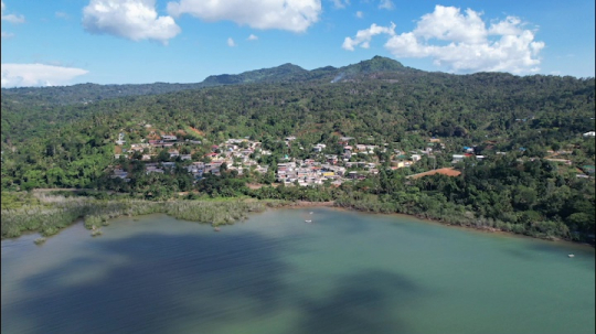 Village de Mangajou vu du ciel