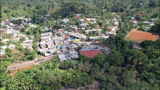 Village de Mangajou vu du ciel