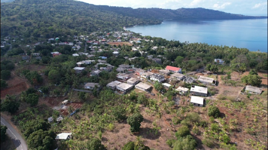 Village de M'Zouazia vu du ciel