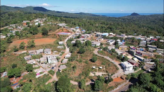 Village de Ongoujou vu du ciel