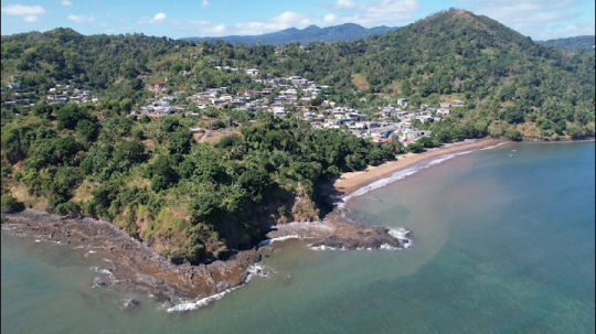 Village de Soha vu du ciel