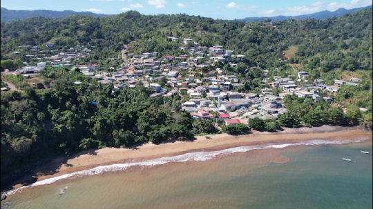 Village de Soha vu du ciel