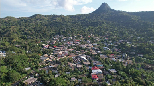 Village de Tsimkoura vu du ciel