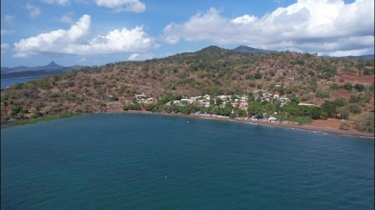Vue aérienne de Hamouro