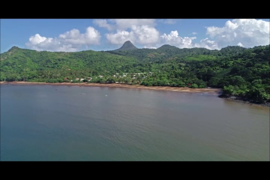 Vue aérienne de l'îlot MBouini