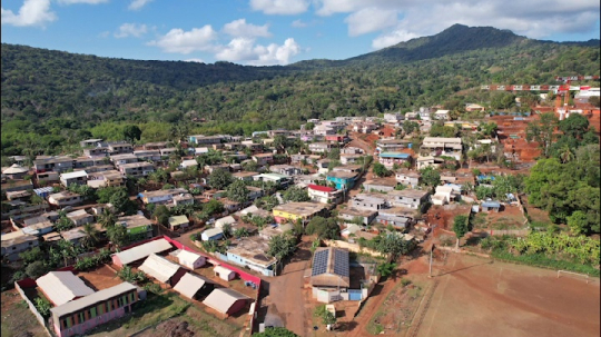 Vue aérienne d'Hajangoua