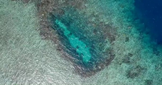 Vue de drone de chira Bendrakouni