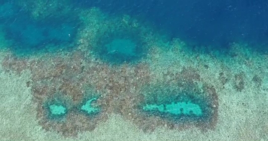 Vue de drone de chira Bendrakouni