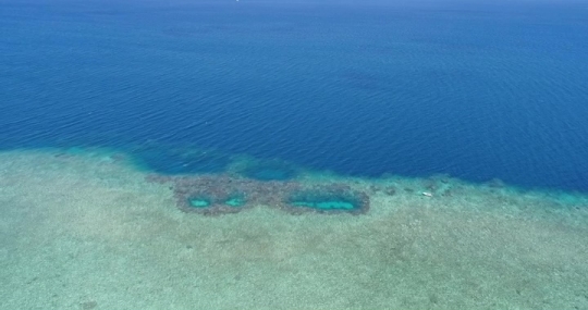 Vue de drone de chira Bendrakouni