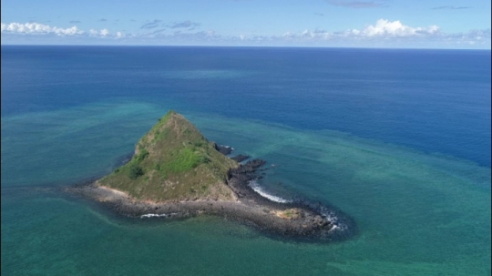 Vue de drone de l'îlot SADA