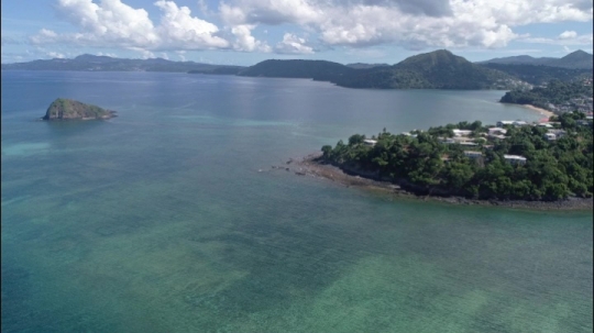 Vue de drone de l'îlot SADA