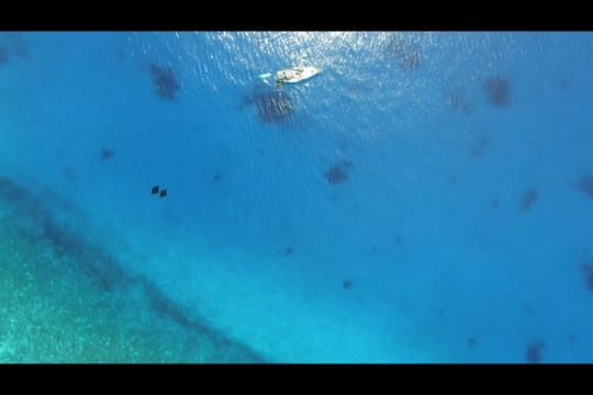 Vue de Manta par drone