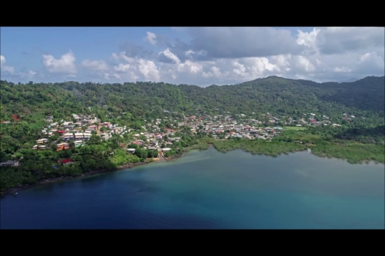 Vue par drone que Kani Keli et environ