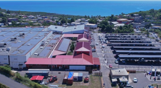 Zone commerciale de Jumbo - Vue aérienne