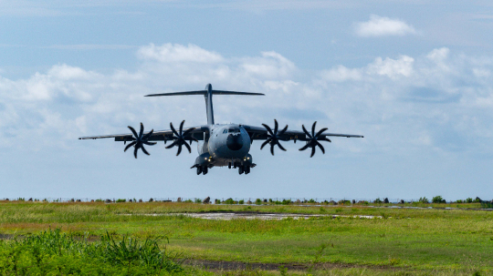 A400M arrivée Mayotte-5