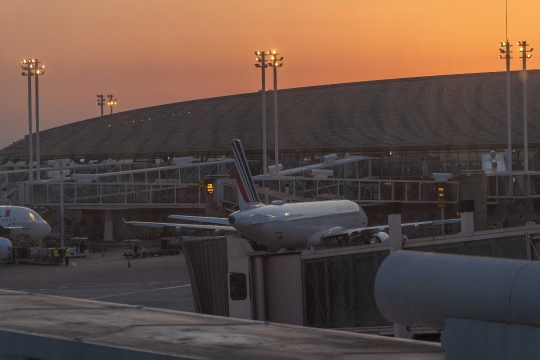 Avion tarmac CDG