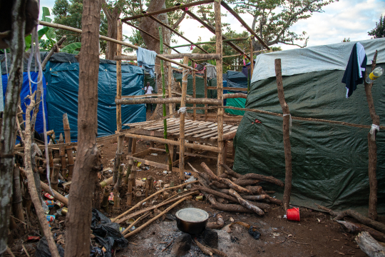Camp de migrants - Tsoundzou1