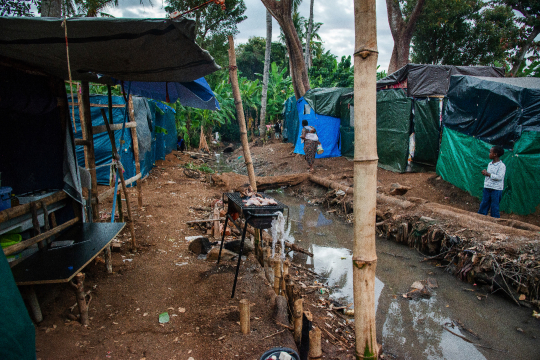 Camp de migrants - Tsoundzou1
