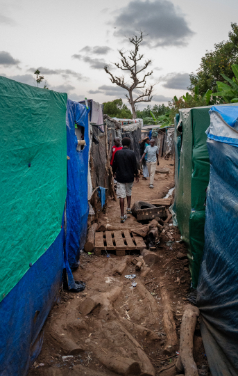 Camp de migrants - Tsoundzou1