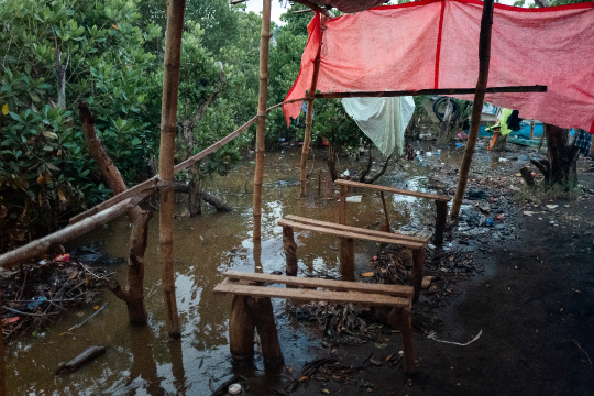 Camp de migrants - Tsoundzou1
