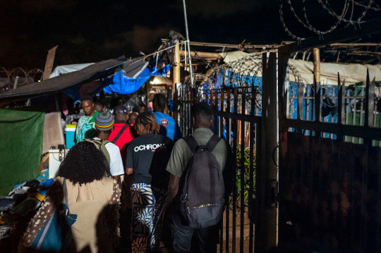 Camp de migrants - Tsoundzou1