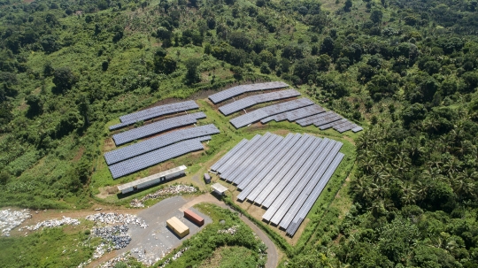 Centrale photovoltaique de Dzoumogné