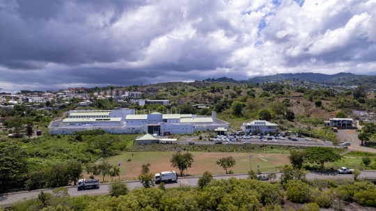 Centre pénitentiaire de Majicavo - Vue aérienne