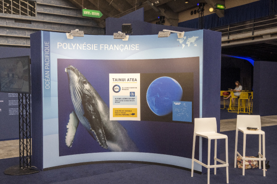 Conférence UNOC3 - Stand Polnésie