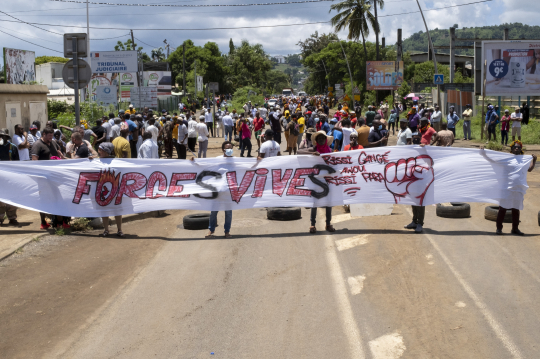 Crise sociale à Mayotte fev.-2024