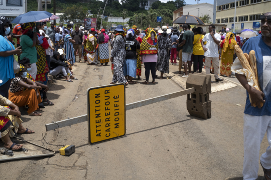 Crise sociale à Mayotte fev.-2024