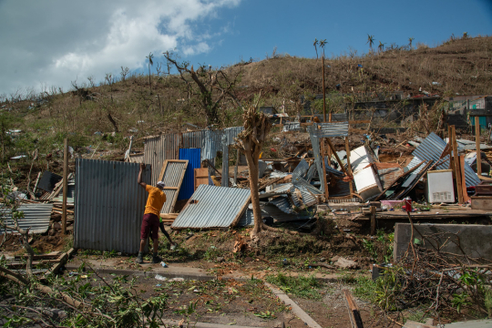 Cyclone - L'après Chido - Décombres - Petite Terre