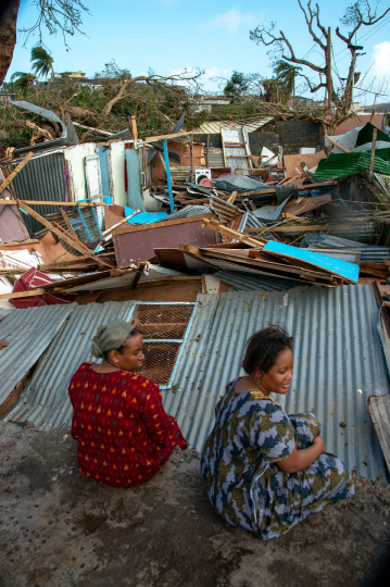 Cyclone - L'après Chido - Décombres - Petite Terre