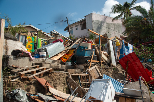 Cyclone - L'après Chido - Décombres - Petite Terre