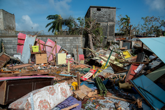 Cyclone - L'après Chido - Décombres - Petite Terre