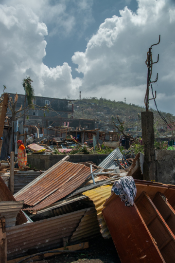 Cyclone - L'après Chido - Décombres - Petite Terre